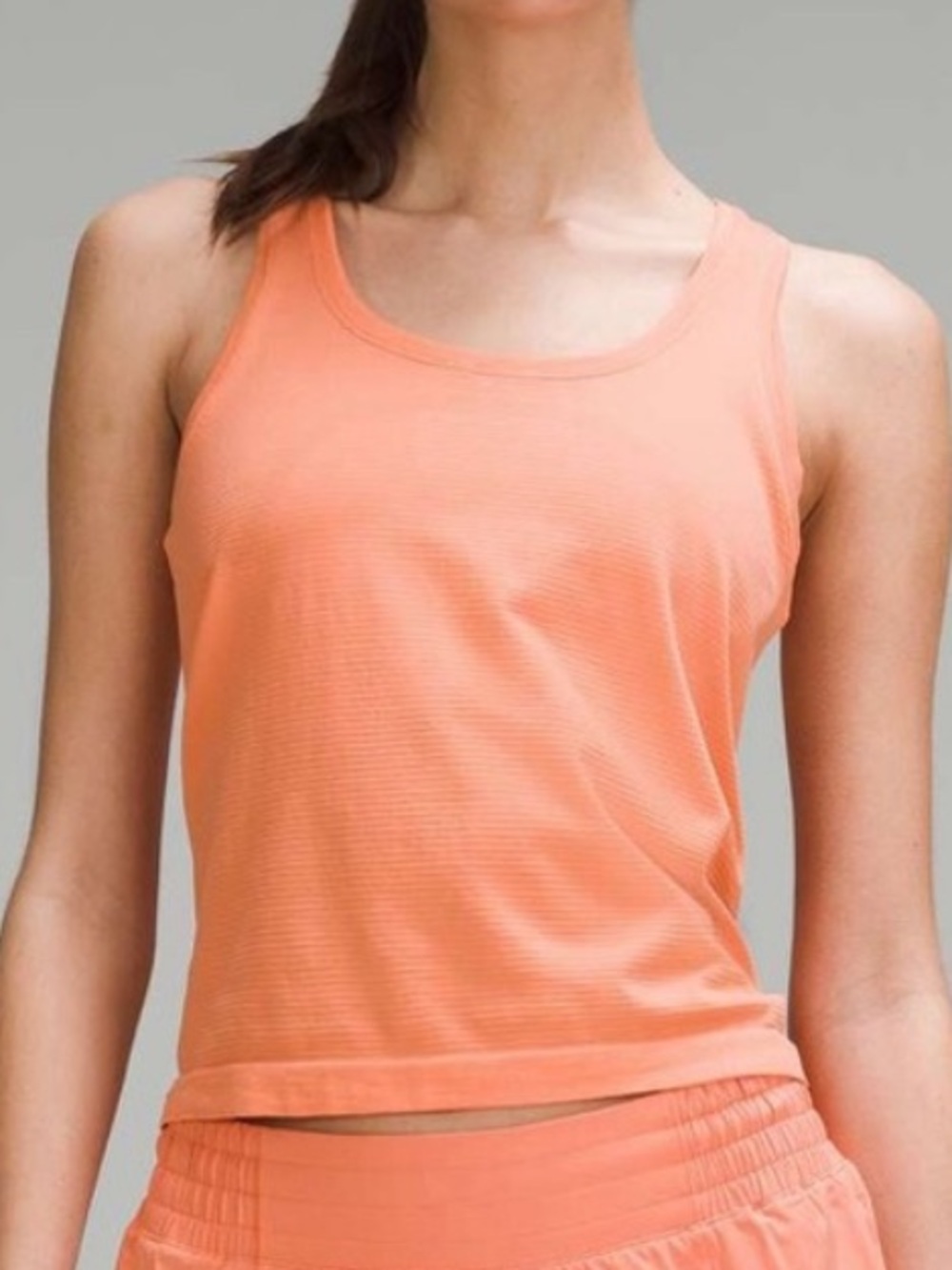 Lululemon Swiftly Tech Racerback Tank 2.0, Race Length, Coral | Size 10